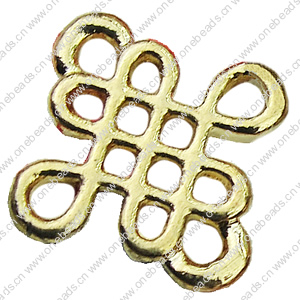 Connector. Fashion Zinc Alloy Jewelry Findings. 13x13mm. Sold by bag