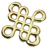 Connector. Fashion Zinc Alloy Jewelry Findings. 13x13mm. Sold by bag