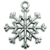 Crystal Zinc alloy Pendant, Fashion jewelry findings, Many colors for choice, snowflake 34x40mm, Sold By PC
