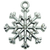 Crystal Zinc alloy Pendant, Fashion jewelry findings, Many colors for choice, snowflake 34x40mm, Sold By PC