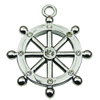 Crystal Zinc alloy Pendant, Fashion jewelry findings, Many colors for choice, wheel 36mm, Sold By PC