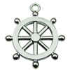 Zinc alloy Pendant, Fashion jewelry findings, Many colors for choice, wheel 36mm, Sold By PC
