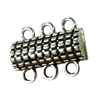 Magnetic Clasps, Zinc Alloy Bracelet Findinds, 20x12mm, Hole size:2mm, Sold by Pc