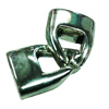 Clasps. Fashion Zinc Alloy Jewelry Findings. 30x12mm. Hole:12x4mm. Sold by Bag
