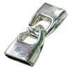 Clasps. Fashion Zinc Alloy Jewelry Findings. 40x16mm. Hole:15x4mm. Sold by Pc
