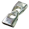 Clasps. Fashion Zinc Alloy Jewelry Findings. 40x16mm. Hole:15x4mm. Sold by Pc