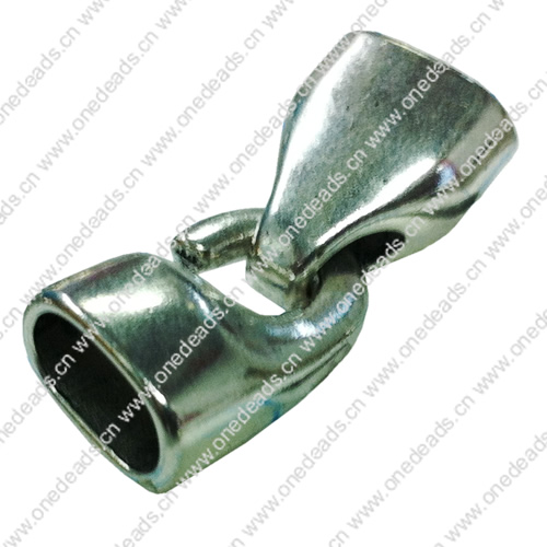 Clasps. Fashion Zinc Alloy Jewelry Findings. Lead-free. 30x13mm. Hole:10x7mm. Sold by KG