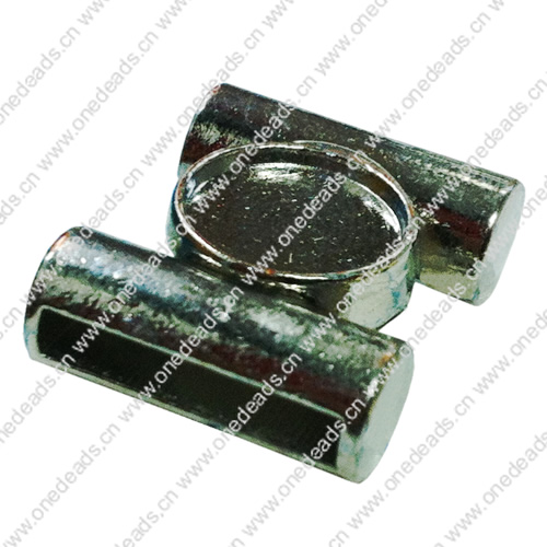 Magnetic Clasps, Zinc Alloy Bracelet Findinds, 33x15mm, Hole size:15x2.5mm, Sold by Pc