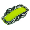 Slider, Zinc Alloy Bracelet Findinds, 40x23rmm, Hole size:10x6mm, Sold by KG 

