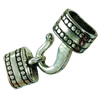 Clasps. Fashion Zinc Alloy Jewelry Findings. Lead-free.32x14mm. Hole:10x6mm. Sold by KG
