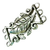 Magnetic Clasps, Zinc Alloy Bracelet Findinds, 35x20mm, Hole size:2.5mm, Sold by Bag