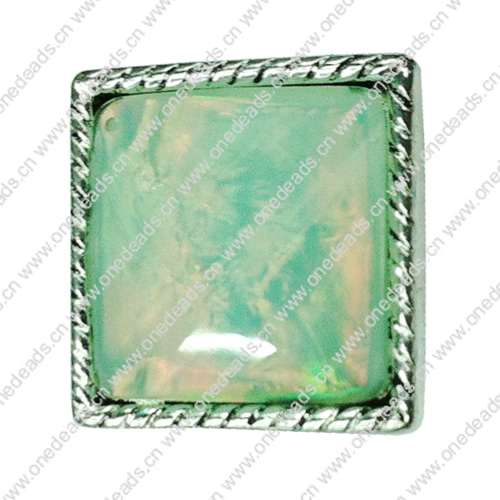 Slider, Zinc Alloy Bracelet Findinds,22x22mm, Sold by Bag  