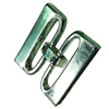 Clasps. Fashion Zinc Alloy Jewelry Findings. 34x35mm. Hole:32x2mm. Sold by Pair
