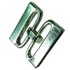 Clasps. Fashion Zinc Alloy Jewelry Findings. 34x35mm. Hole:32x2mm. Sold by Pair