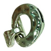 Clasps. Fashion Zinc Alloy Jewelry Findings. 40x30mm. Hole:10.5x2mm. Sold by Pc