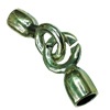 Clasps. Fashion Zinc Alloy Jewelry Findings. Lead-free. 43x12mm. Hole:6.5mm. Sold by Bag
