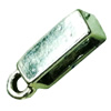 Slider, Zinc Alloy Bracelet Findinds, 15x4mm, Hole size:9x2.5mm, Sold by Bag  
