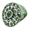Slider, Zinc Alloy Bracelet Findinds,15x14mm, Hole size:10x6.5mm, Sold by Bag  
