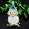 Crystal Zinc alloy Pendant, Fashion jewelry findings, Many colors for choice, Animal 70x57mm, Sold By PC
