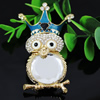 Crystal Zinc alloy Pendant, Fashion jewelry findings, Many colors for choice, Animal 70x57mm, Sold By PC