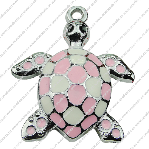 Crystal Zinc alloy Pendant, Fashion jewelry findings, Many colors for choice, Animal 47x40mm, Sold By PC