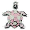 Crystal Zinc alloy Pendant, Fashion jewelry findings, Many colors for choice, Animal 47x40mm, Sold By PC
