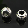 Europenan style Beads. Fashion jewelry findings. 5x7mm, Hole size:4mm. Sold by Bag 
