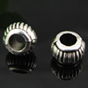 Europenan style Beads. Fashion jewelry findings. 5x7mm, Hole size:4mm. Sold by Bag 