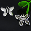 Pendant. Fashion Zinc Alloy jewelry findings. Animal 12x16mm. Sold by Bag
