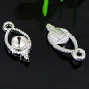 Pendant settings. Fashion Zinc Alloy Jewelry Findings. Teardrop 19x9mm, Sold by Bag   
