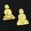Pendant. Fashion Zinc Alloy jewelry findings. Buddha 23x16mm. Sold by Bag
