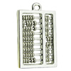 Zinc alloy Pendant, Fashion jewelry findings, Many colors for choice, abaci 26x16mm, Sold By PC
