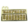 Zinc alloy Pendant, Fashion jewelry findings, Many colors for choice, abaci 20x35mm, Sold By PC
