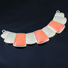 Zinc Alloy Enamel Connector, Fashion jewelry findings, Many colors for choice,  110x27mm, Sold by PC