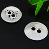 Button，Fashion Zinc Alloy Jewelry Findings. 17.5x16.5mm. Hole:3mm. Sold by Bag