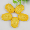 Flat Back Resin Cookies Cabochons Jewelry Fit Mobile Phone Hairpin Headwear Yearning DIY Accessories 30x21mm 
