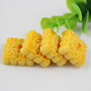 Flat Back Resin Cookies Cabochons Jewelry Fit Mobile Phone Hairpin Headwear Yearning DIY Accessories 23mm
