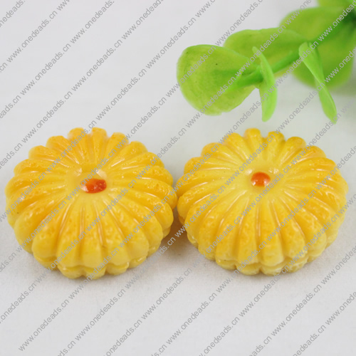 Flat Back Resin Cookies Cabochons Jewelry Fit Mobile Phone Hairpin Headwear Yearning DIY Accessories 26mm