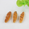 Flat Back Resin Bread Cookies Cabochons Jewelry Fit Mobile Phone Hairpin Headwear Yearning DIY Accessories 26x6mm
