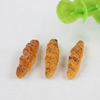 Flat Back Resin Bread Cookies Cabochons Jewelry Fit Mobile Phone Hairpin Headwear Yearning DIY Accessories 26x6mm