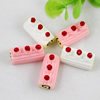 Flat Back Resin Cute Cake Cabochons Jewelry Fit Mobile Phone Hairpin Headwear Yearning DIY Accessories 20x10mm
