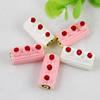 Flat Back Resin Cute Cake Cabochons Jewelry Fit Mobile Phone Hairpin Headwear Yearning DIY Accessories 20x10mm