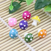 Flat Back Resin Vegetable Mushroom Cabochons Jewelry Fit Mobile Phone Hairpin Headwear DIY Accessories 12mm
