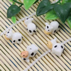 Flat Back Resin Animal Milk Cow Cabochons Jewelry Fit Mobile Phone Hairpin Headwear DIY Accessories 18mm