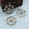 Pendant. Fashion Zinc Alloy jewelry findings. Wheel  53x49mm. Sold by KG