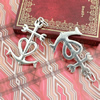 Pendant. Fashion Zinc Alloy jewelry findings. Anchor 71x40mm. Sold by KG
