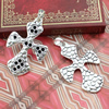 Pendant. Fashion Zinc Alloy jewelry findings. Cross 70x40mm. Sold by KG