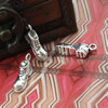 Pendant. Fashion Zinc Alloy jewelry findings. Shoes 24x7mm. Sold by KG