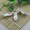 Pendant. Fashion Zinc Alloy jewelry findings. Shoes 38x13mm. Sold by KG
