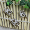 Pendant. Fashion Zinc Alloy jewelry findings. Animal 25x16mm. Sold by KG
